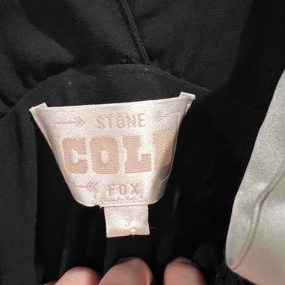 NWT Stone Cold Fox black lani slip dress - Picture 8 of 11